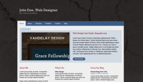 Cracked Portfolio PSD