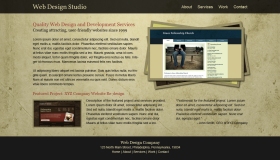 Textured Portfolio PSD