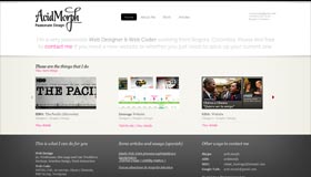 AcidMorph | Web Design