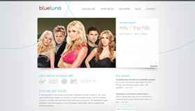 Blue Luna | Boston Web Design