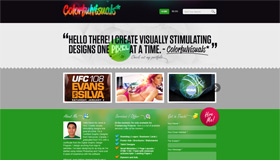 Colorful Visuals | Web Design