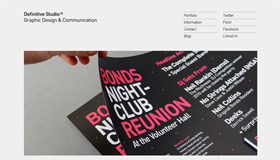 Definitive Studio | Graphic Design