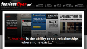 Fearless Flyer | Web Design