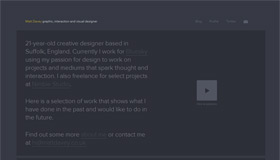 Matt Davey | Web Designer