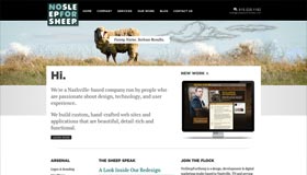 No Sleep for Sheep | Web Design