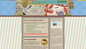 Time for Cake | Web Design