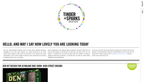 Tinder + Sparks | Web Design