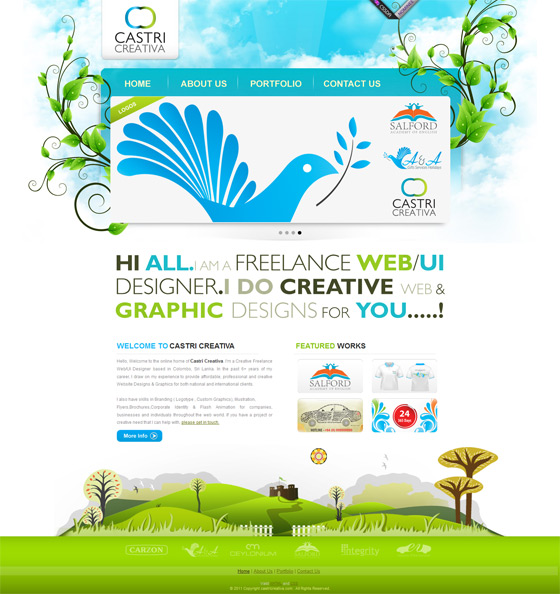 Castri Creativa | Web Design