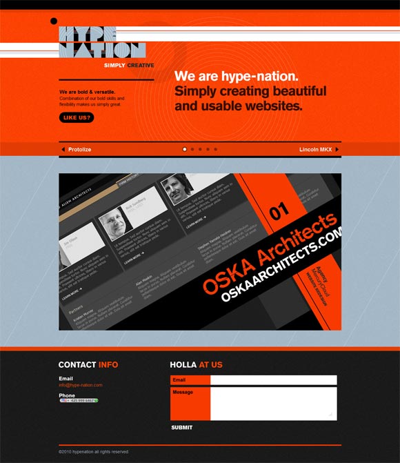 Hype-Nation | Web Design
