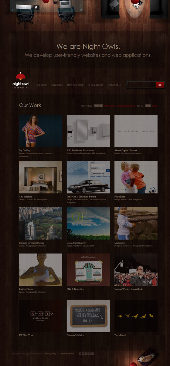 Night Owl Interactive | Web Design