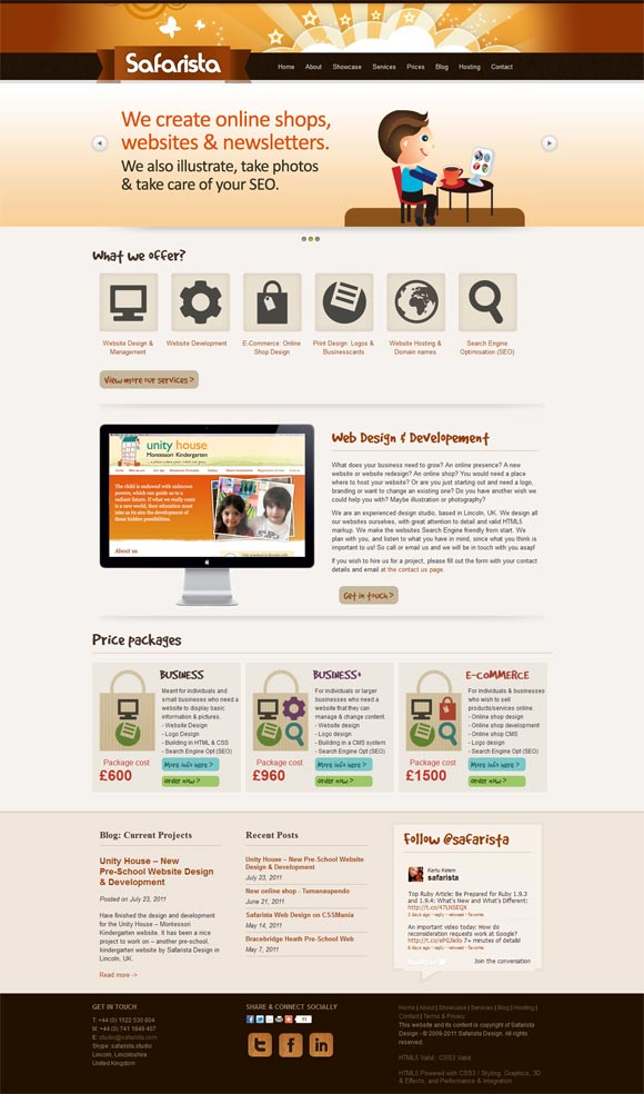 Safarista | Web Design