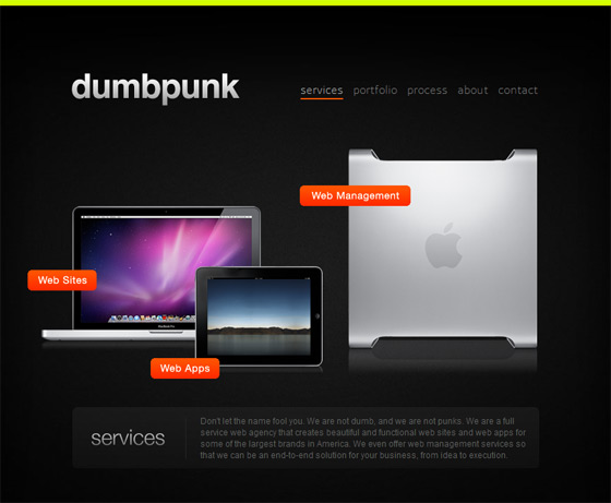 Dumbpunk | Web Design