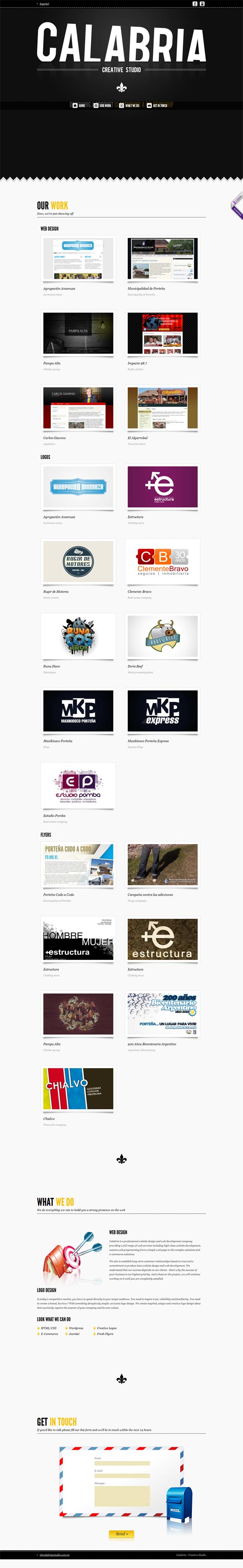 Calabria Creative Studio | Design - Folio Focus