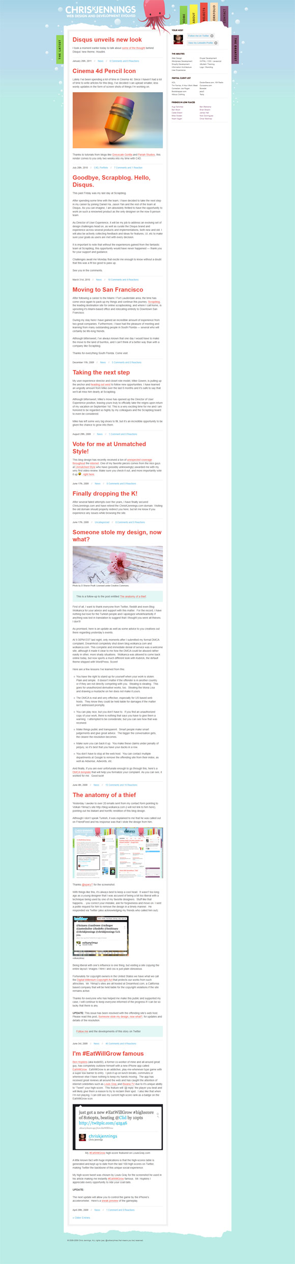 Chris Jennings | Web Designer - Folio Focus