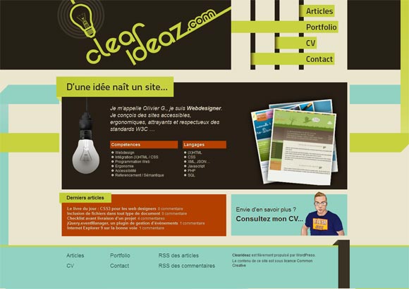 Clearideaz | Web Design - Folio Focus