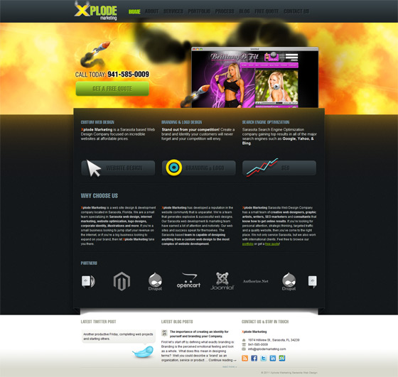 Xplode Marketing | Web Design - Folio Focus