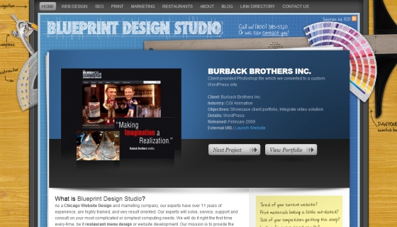 Blueprint Design Studio - Folio Focus